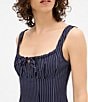 BDG Urban Outfitters Pinstripe Pini Sleeveless Dress - Image 4