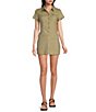 BDG Urban Outfitters Polly Linen Romper - Image 1