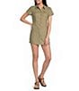 BDG Urban Outfitters Polly Linen Romper - Image 1