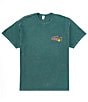Color:Dark Green - Image 2 - Pomelo Short Sleeve Graphic T-Shirt