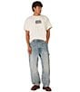 BDG Urban Outfitters Relaxed Fit Denim Carpenter Jeans, Color:Light Wash - Image 3