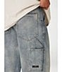 BDG Urban Outfitters Relaxed Fit Denim Carpenter Jeans, Color:Light Wash - Image 4