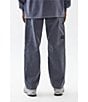 Color:Slate Grey - Image 2 - Relaxed Straight Leg Rigid Denim Carpenter Jeans