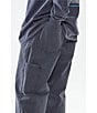 Color:Slate Grey - Image 3 - Relaxed Straight Leg Rigid Denim Carpenter Jeans