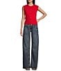 BDG Urban Outfitters Sleeveless Knit Cardigan, Color:Red - Image 3