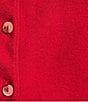 BDG Urban Outfitters Sleeveless Knit Cardigan, Color:Red - Image 4
