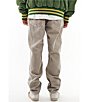 Color:Stone - Image 2 - Straight Dad Cord Stone Pants