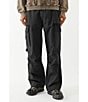 Color:Black - Image 1 - Tapered-Leg Cargo Pants