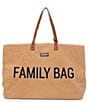 Color:Teddy Brown - Image 1 - Childhome Family Tote Bag - Teddy Brown