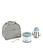 Color:Rain - Image 1 - Beaba On-The-Go Meal Set with Lunch Bag