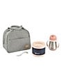 Color:Rose - Image 1 - Beaba On-The-Go Meal Set with Lunch Bag