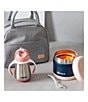 Color:Rose - Image 2 - Beaba On-The-Go Meal Set with Lunch Bag