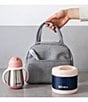 BEABA Beaba On-The-Go Meal Set with Lunch Bag, Color:Rose - Image 3