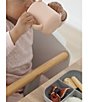 BEABA Beaba Sips & Bites 3-Piece Silicone Feeding Set, Color:Rose - Image 7