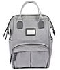 BEABA Water Resistant Wellington Backpack Diaper Bag, Color:Grey - Image 1