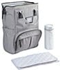 BEABA Water Resistant Wellington Backpack Diaper Bag, Color:Grey - Image 2