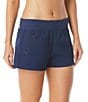 Beach House April Solid Stretch Woven Swim Shorts - Image 1