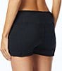 Color:Black - Image 2 - Beach Solid Chandra Swimsuit Shorts