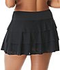 Beach House Paloma Beach Cadence Layered Ruffle Pull-On Swim Skort - Image 2