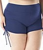 Beach House Plus Size Paloma Beach Solids Blake Adjustable Swim Short - Image 1