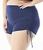Beach House Plus Size Paloma Beach Solids Blake Adjustable Swim Short - Image 2