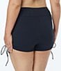Beach House Plus Size Paloma Beach Solids Blake Adjustable Swim Short - Image 4