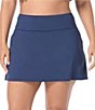 Beach House Plus Size Paloma Beach Solid Aida High Waist Skirted Swim Bottom - Image 4