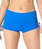 Beach House Solid Blake Adjustable Side Tie Swim Short Bottom - Image 1