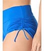 Beach House Solid Blake Adjustable Side Tie Swim Short Bottom - Image 3