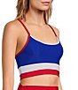 Beach Riot Eva Ribbed Color Block Bandeau Swim Top - Image 3