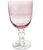 Beatriz Ball French Swirl All Purpose Glass, Set of 4, Color:Pink - Image 2