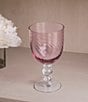 Beatriz Ball French Swirl All Purpose Glass, Set of 4, Color:Pink - Image 4