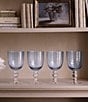 Beatriz Ball French Swirl All Purpose Glass, Set of 4, Color:Blue - Image 6
