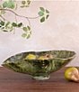 Beatriz Ball Resin Malachite Large Oval Bowl - Image 3