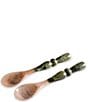 Beatriz Ball Resin Malachite Salad Servers - Image 1