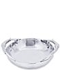 Color:Silver - Image 1 - WESTERN Antler Medium Round Handled Bowl