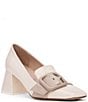 Color:Off White - Image 1 - Joanie Patent Leather Buckle Strap Pumps