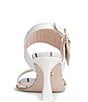 Color:Off White - Image 3 - Marilyn Patent Leather Buckled Dress Sandals