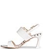 Color:Off White - Image 4 - Marilyn Patent Leather Buckled Dress Sandals