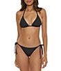 Becca By Rebecca Virtue Color Code Triangle Swim Bra Top & Tie Side Cheeky Hipster Swim Bottom - Image 1