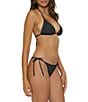 Becca By Rebecca Virtue Color Code Triangle Swim Bra Top & Tie Side Cheeky Hipster Swim Bottom - Image 4