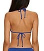 Becca By Rebecca Virtue Color Code Triangle Swim Top & American Tie Side Moderate Coverage Hipster Swim Bottom - Image 5