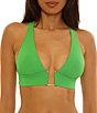Becca By Rebecca Virtue Color Code Wide Band Halter Swim Top - Image 1