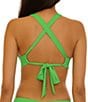 Becca By Rebecca Virtue Color Code Wide Band Halter Swim Top - Image 2