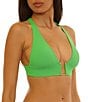 Becca By Rebecca Virtue Color Code Wide Band Halter Swim Top - Image 3