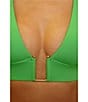 Becca By Rebecca Virtue Color Code Wide Band Halter Swim Top - Image 5