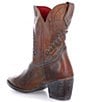 Color:Pecan Rustic - Image 3 - Amanda II Leather Western Boots
