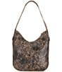 Bed Stu Argus Hobo Shoulder Bag, Color:BLACK LUX - Image 2