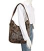 Bed Stu Argus Hobo Shoulder Bag, Color:BLACK LUX - Image 4