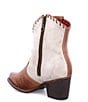 Color:Tan Rustic Nectar - Image 3 - Balia Leather Western Booties